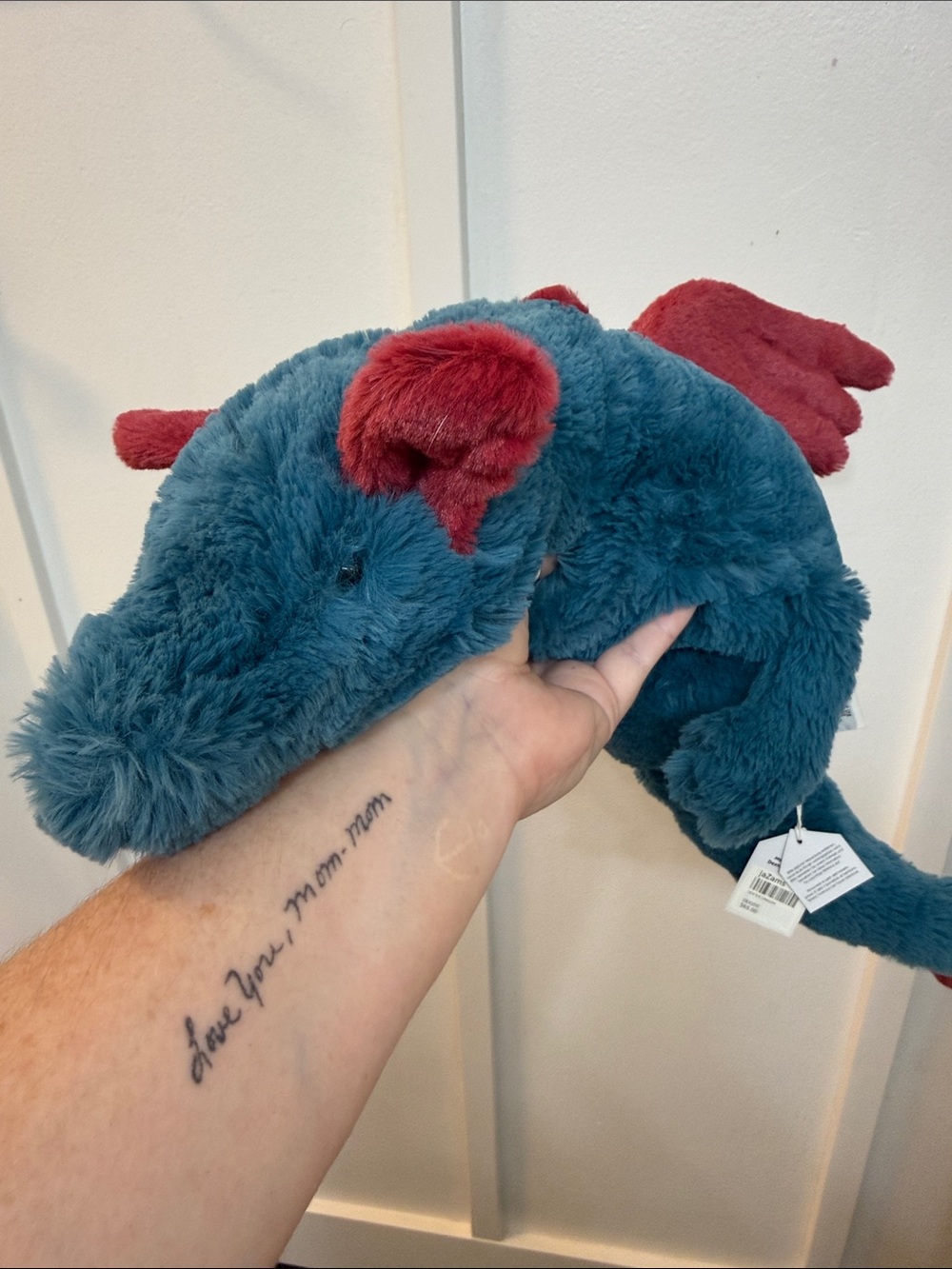JELLYCAT Dexter Dragon Plush - Picture 4 of 5